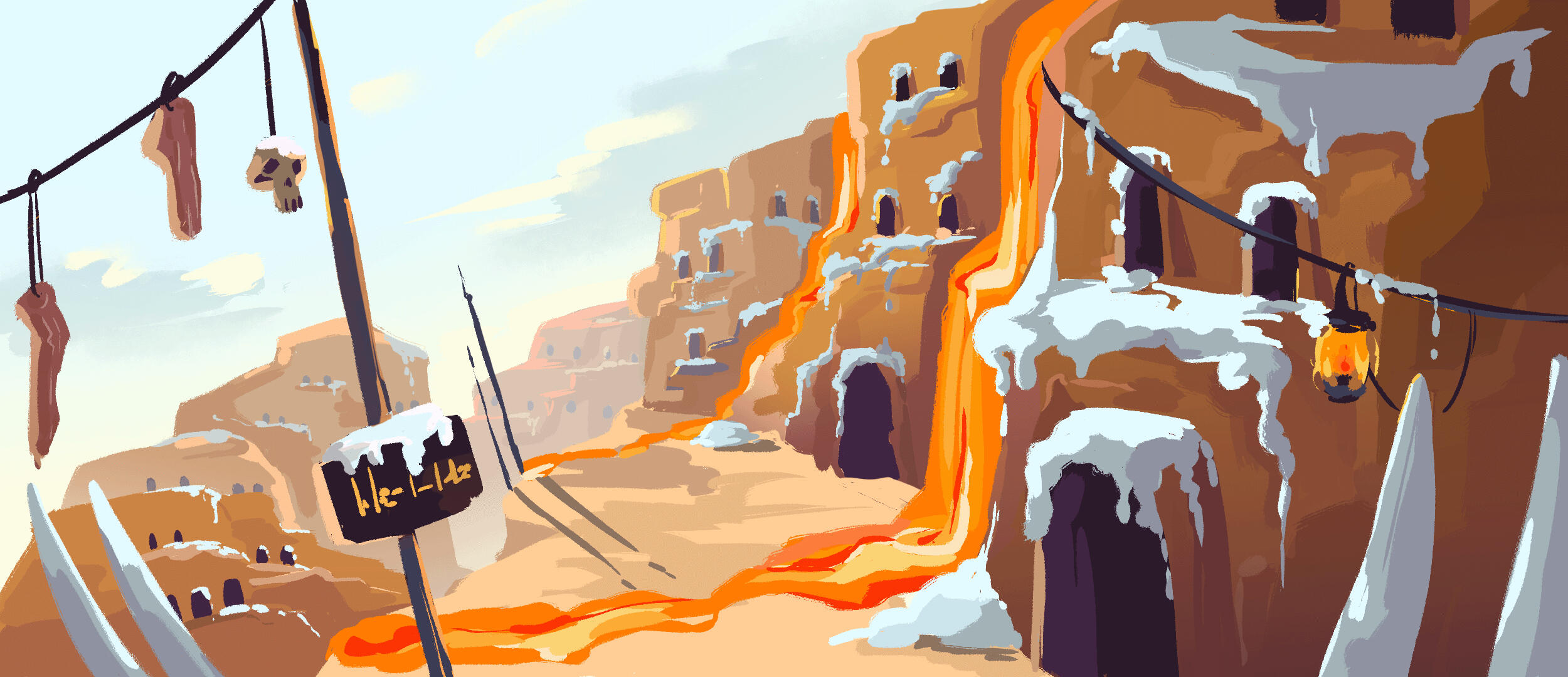 ORC CITY color illustration