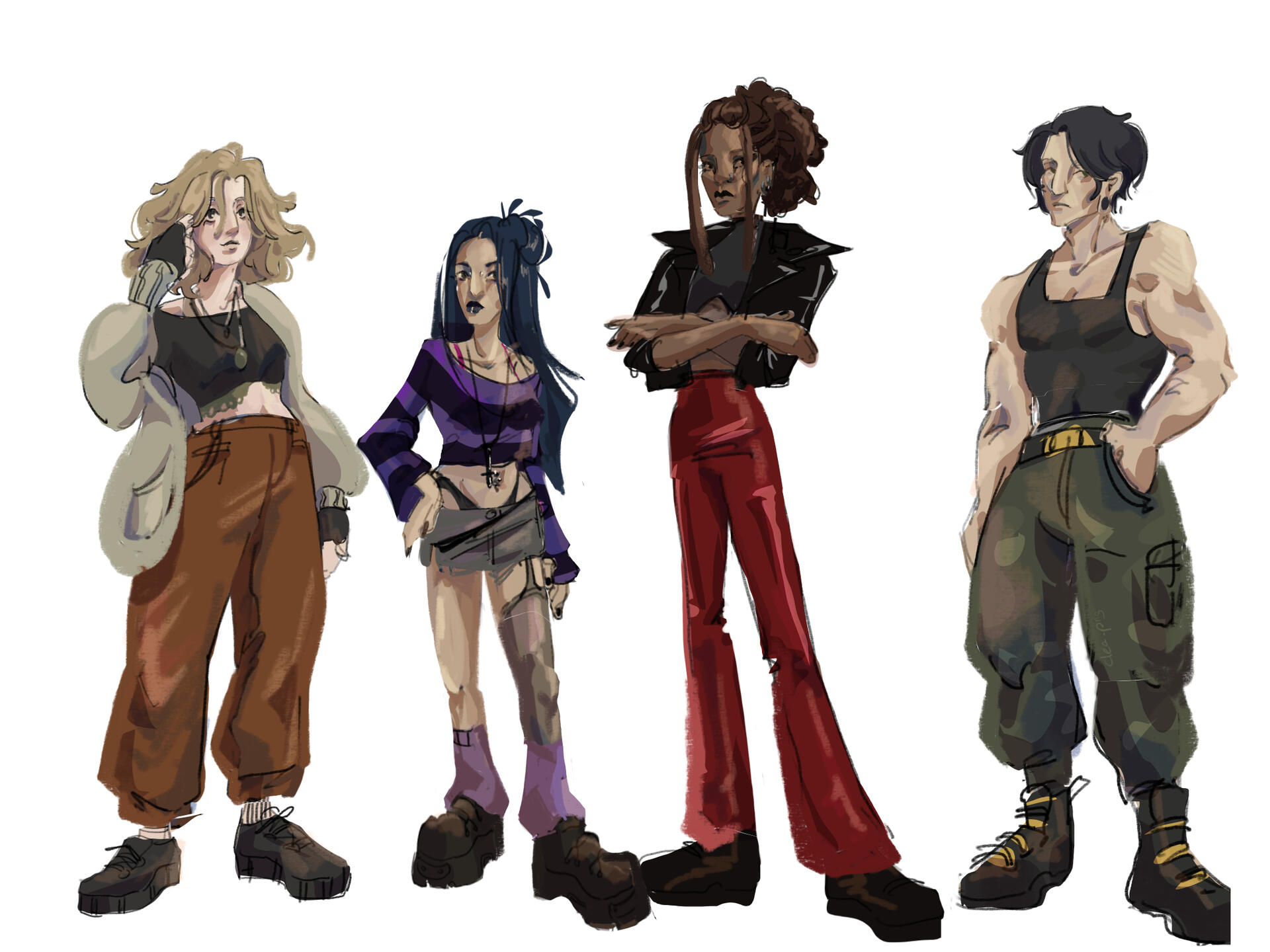 battle for balance project characters line up