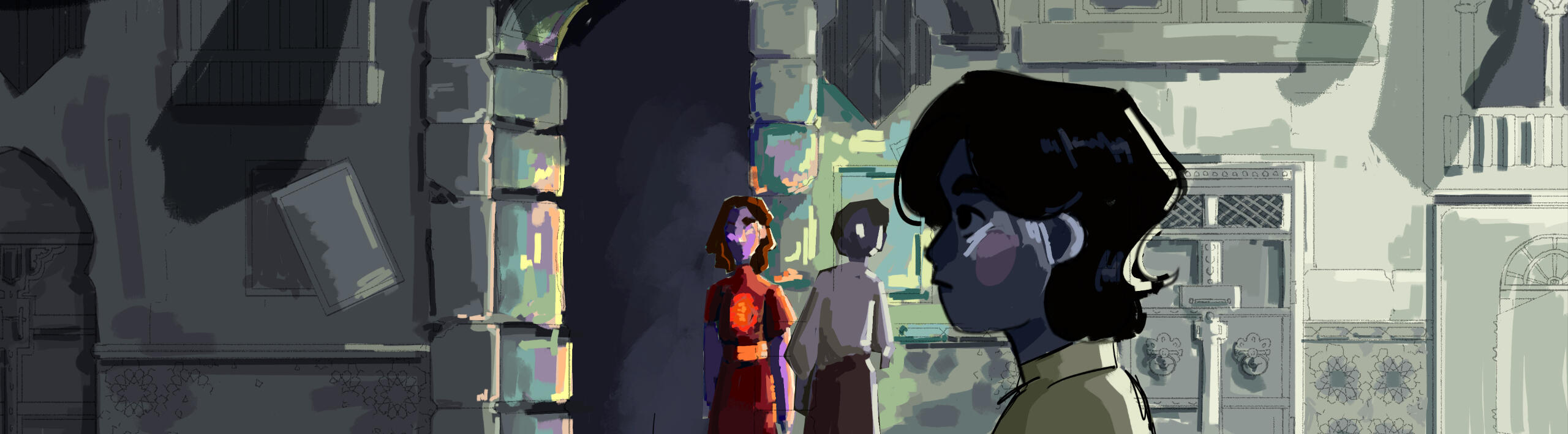 GENERAL AMBIANCE colors test on layout by Majdeline Ajjan