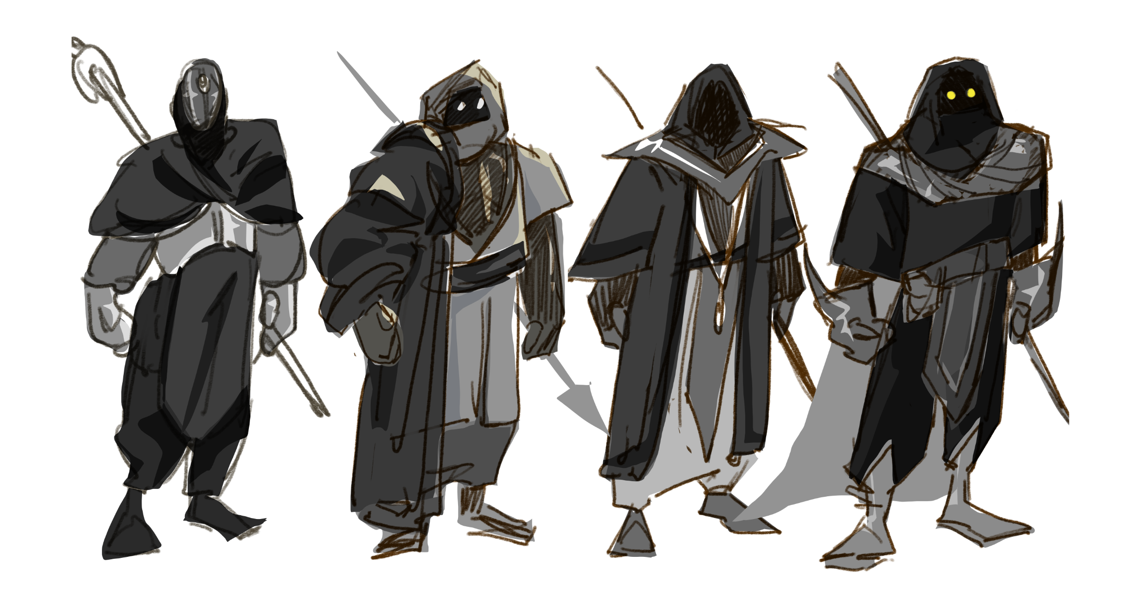 THE MILITIA antagonist concepts