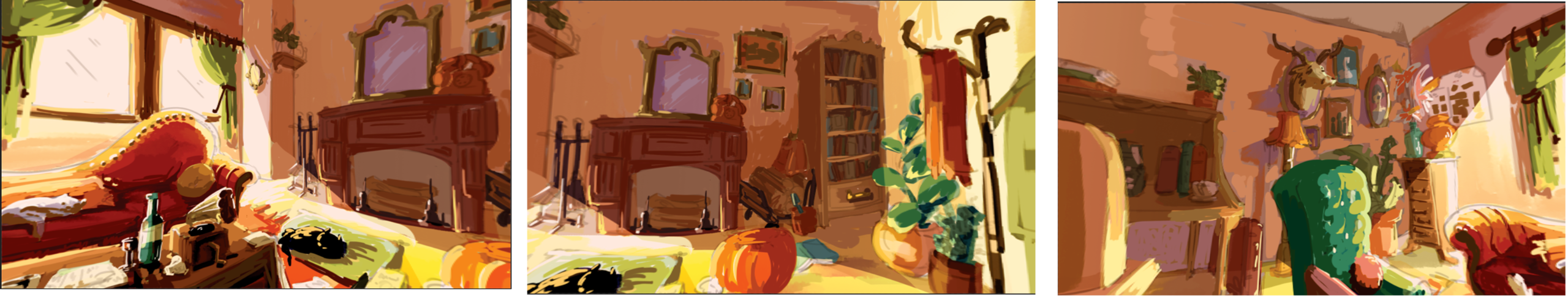 screencaps in 3d panorama view