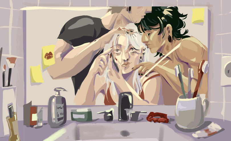 ROUTINE personal illustration